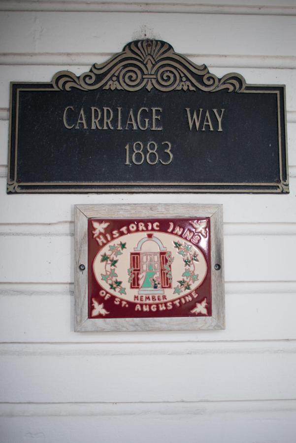 Carriage Way Inn Bed & Breakfast Adults Only - 21 Years Old And Up Сент Августин Екстериор снимка